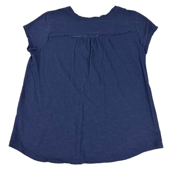 Banana Republic Womens Short Sleeve Top Scoop Neck Size Medium - Picture 4 of 9